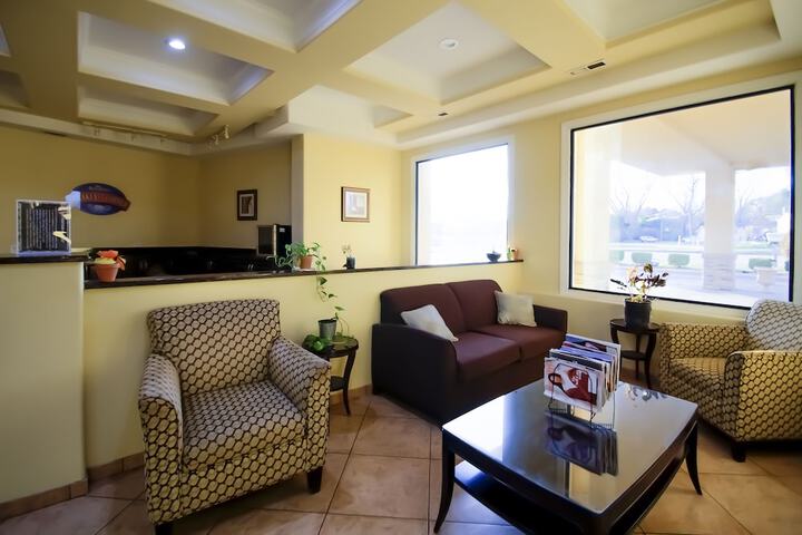Lobby sitting area