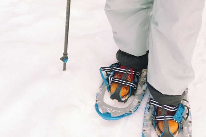 Snowshoeing