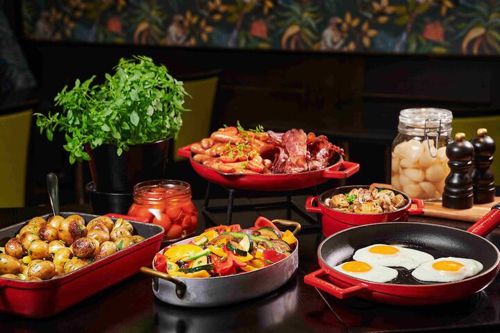 Breakfast area