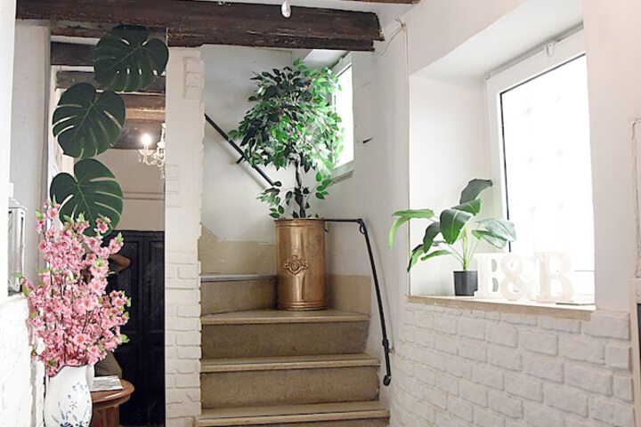 Interior entrance