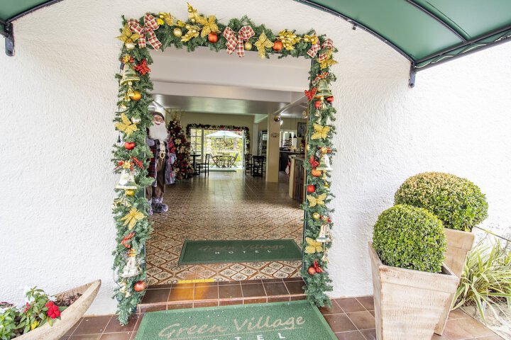 Interior entrance