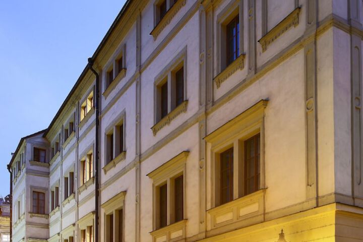 Front of property - evening/night