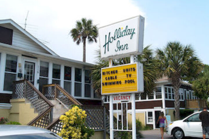 Exterior of Holliday Inn of Folly Beach