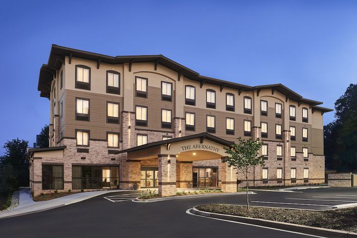 Front of property - evening/night