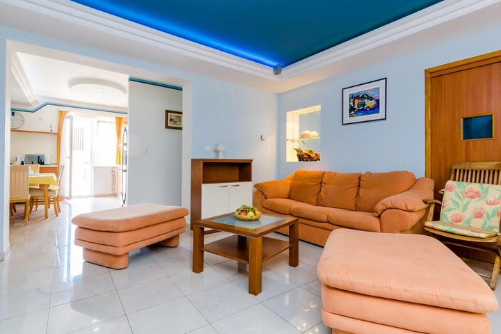 Nice Home in Slano With Sauna Wifi and 2 Bedrooms