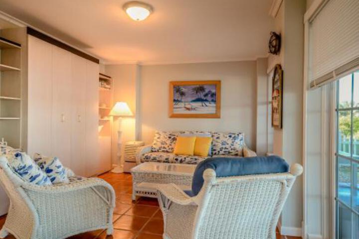 Exterior of Beachfront Home With Large Deck Perfect for Families 6492 S Atlantic