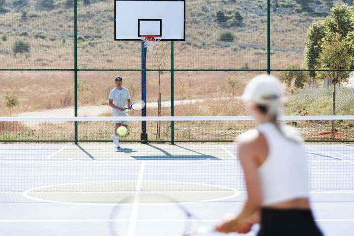 Tennis and Basketball Courts 24 of 95