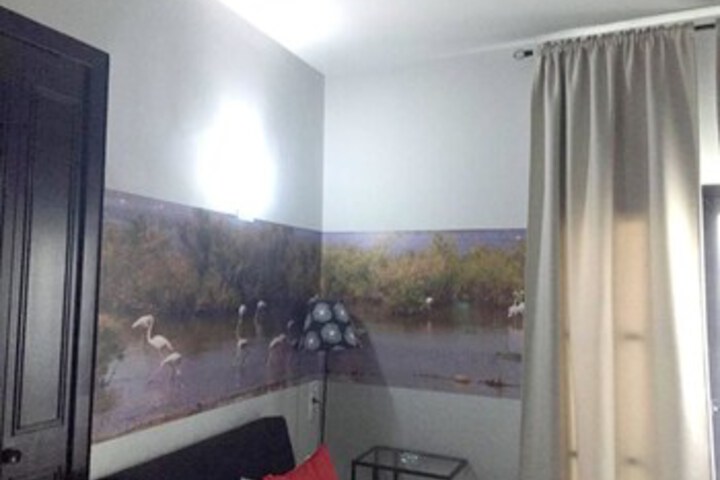 Studio in El Rocio With Wonderful City View and Furnished Garden - 15 km From the Beach