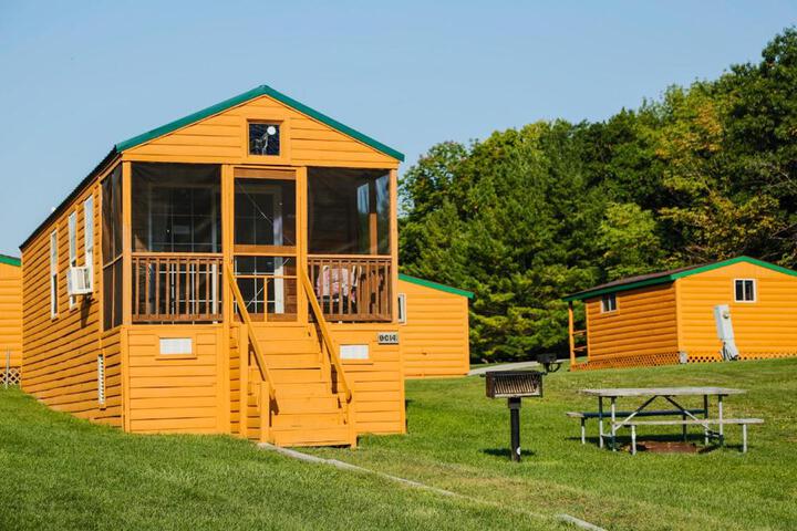 Image of Plymouth Rock Camping Resort Rustic Cabin