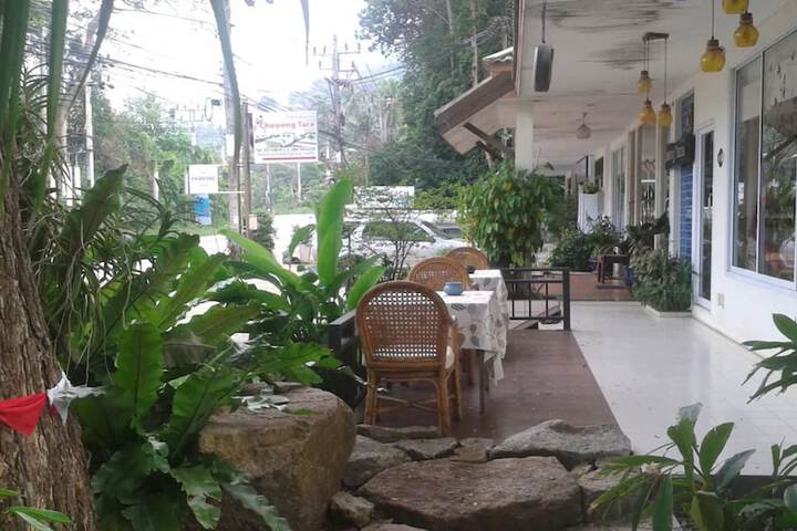 Outside Hotel