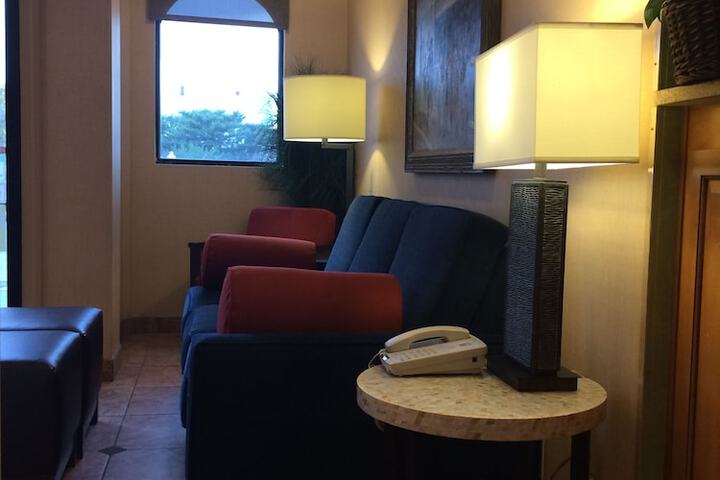 Lobby sitting area