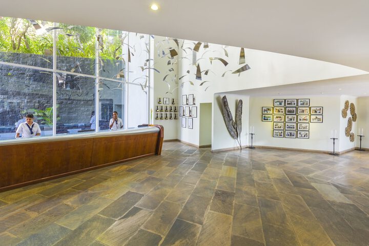 Interior entrance