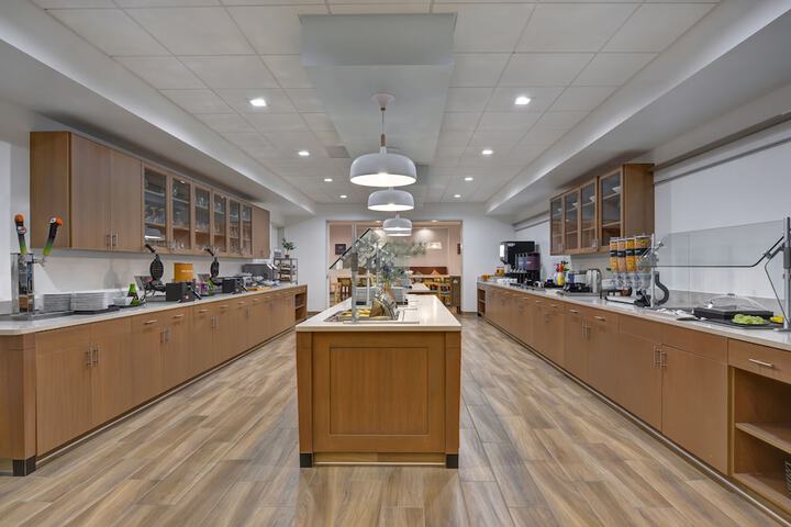 Breakfast area