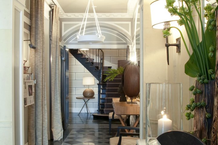 Interior entrance