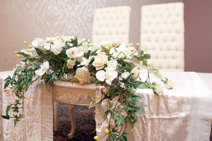 Indoor wedding