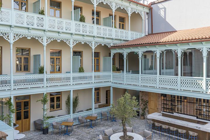 The Blue Fox Hotel in Tbilisi