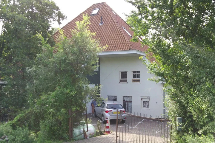 outside