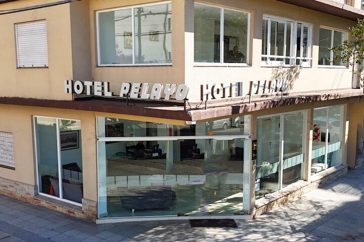 Exterior of Hotel Pelayo
