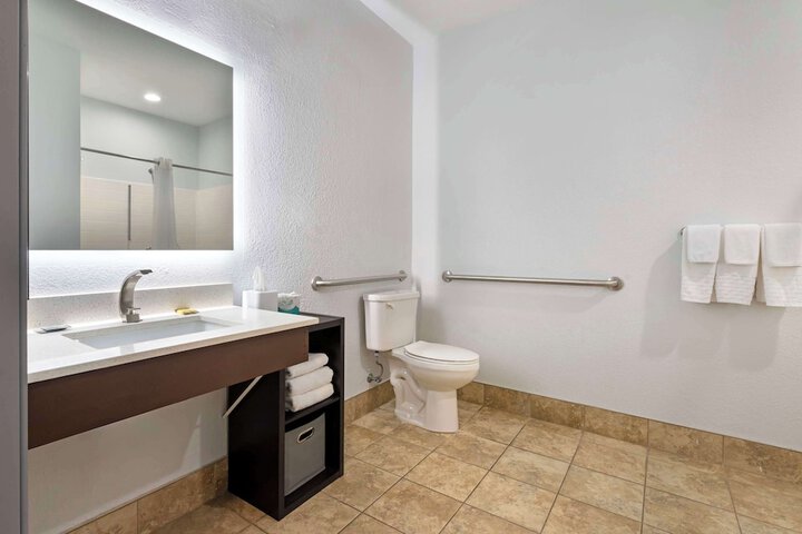 1 King Bed Hearing Accessible Room (7 of 21)