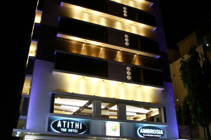 Front of property - evening/night