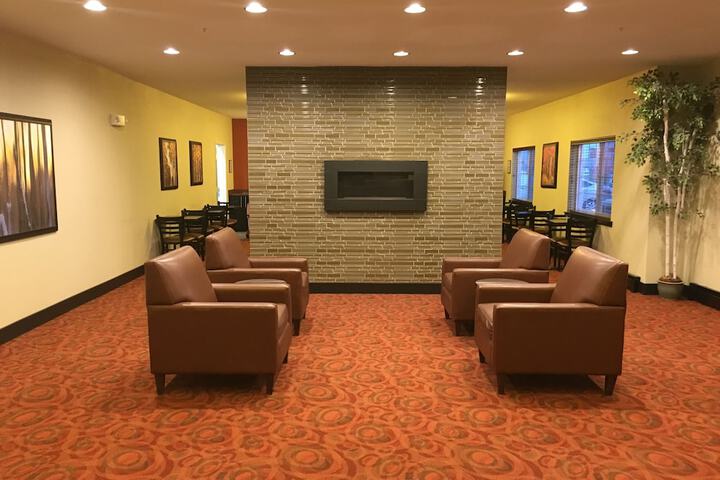 Lobby sitting area