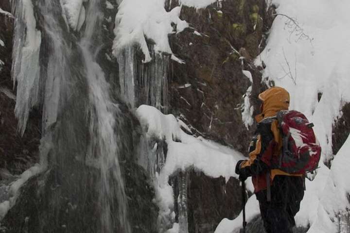 Snowshoeing