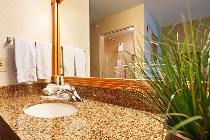 1 Queen Accessible Comms Assist Roll in Shower Microwave, Refrigerator WiFi Full Breakfast (2 of 7)