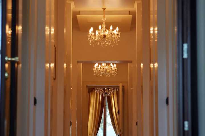 Interior entrance