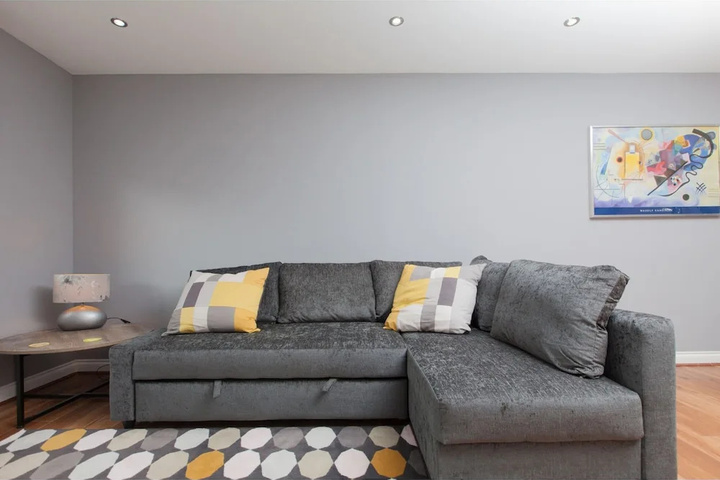 Homely Hi tech Modern Flat With Parking and gym