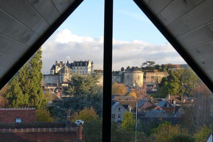 Maison centre ville avec parking jardin, vue, AC, Le Point de vue de Leonard
