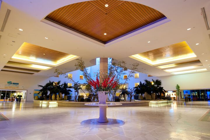 Interior entrance
