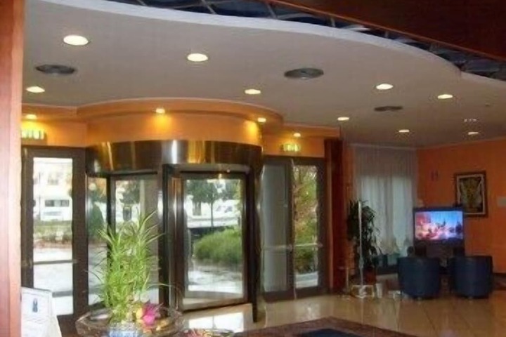 Interior entrance