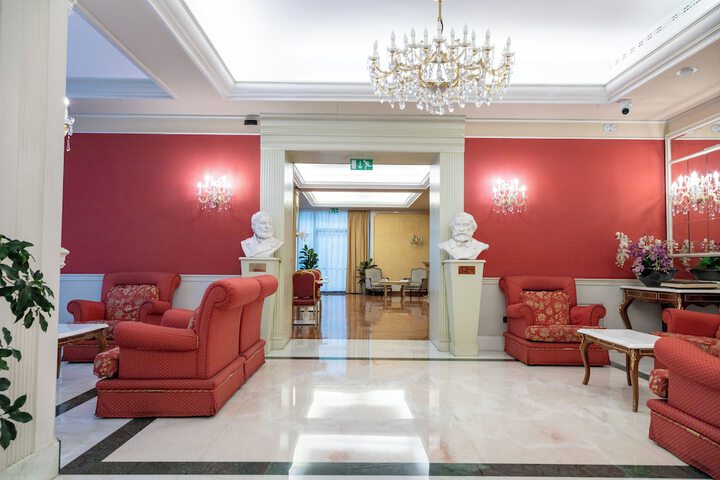 Lobby sitting area