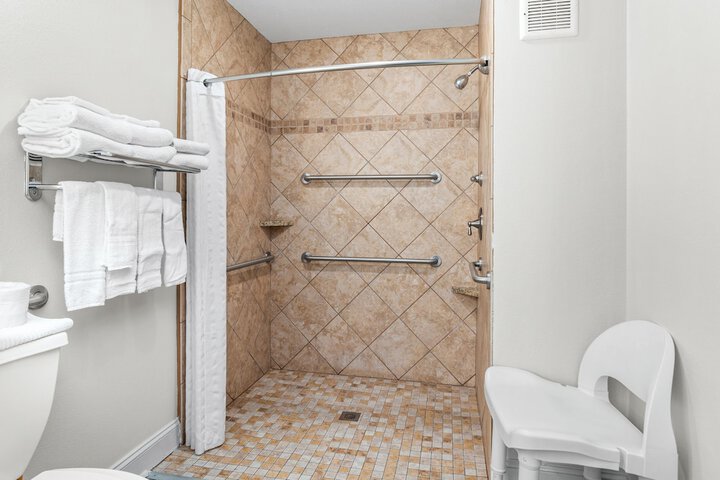 Standard King Bed Stair Accessible Only Bathtub (14 of 23)
