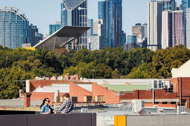 City view from property
