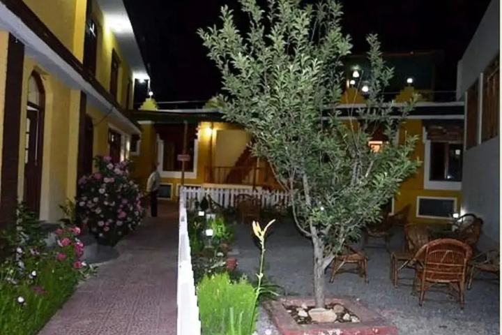 outside