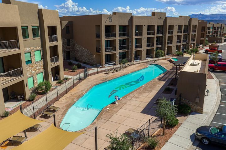 Swimming pool at Vacation Rentals at Sand Hollow Resort