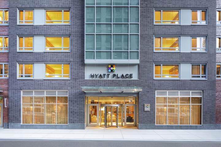 Exterior of Hyatt Place New York City / Times Square