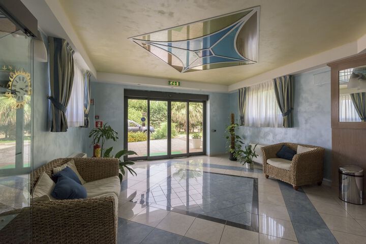 Interior entrance
