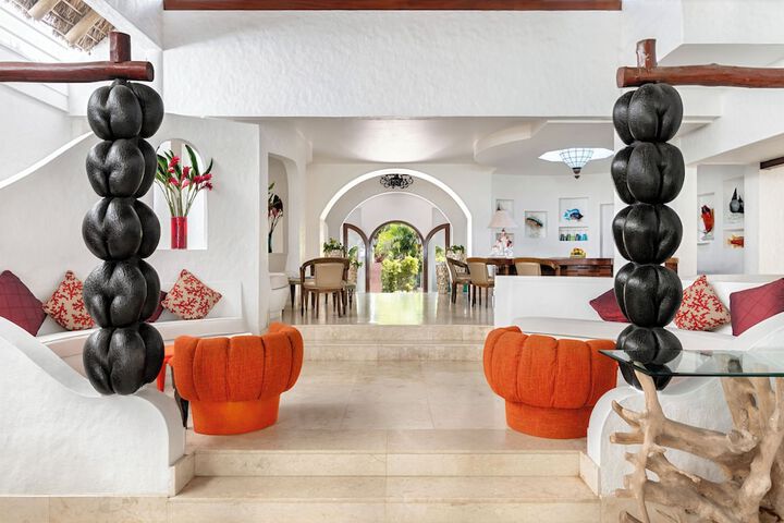 Interior entrance