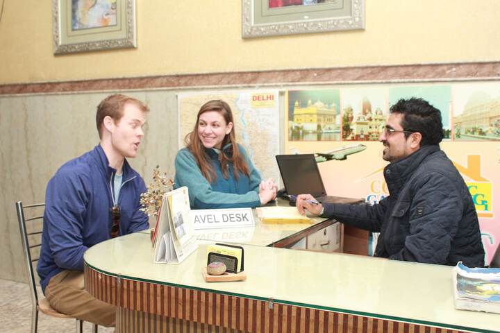 Concierge desk