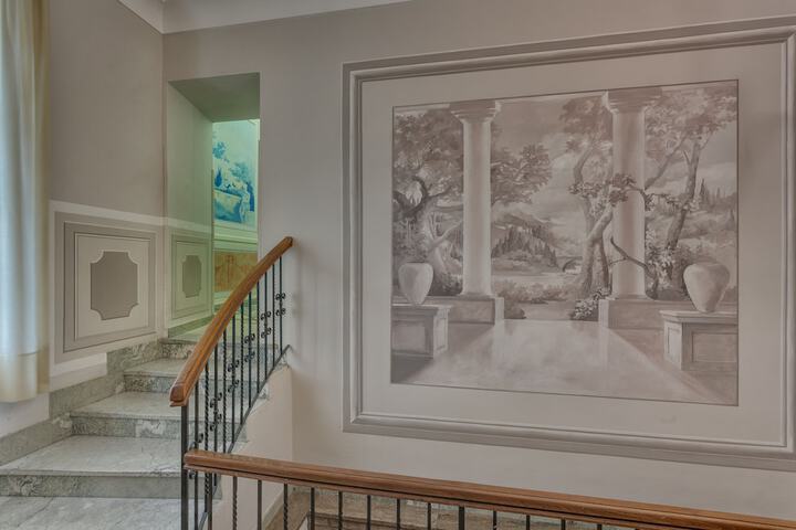 Interior entrance