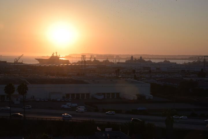 City view from property