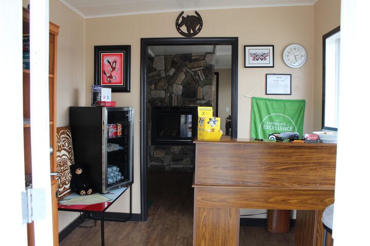 Interior entrance
