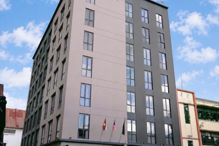 Exterior of Meritin Hotel