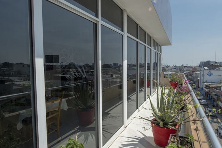Rooftop terrace