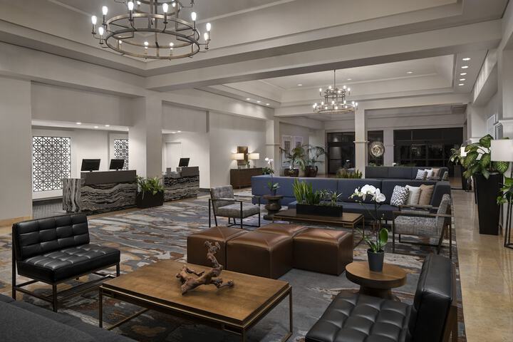 Lobby sitting area