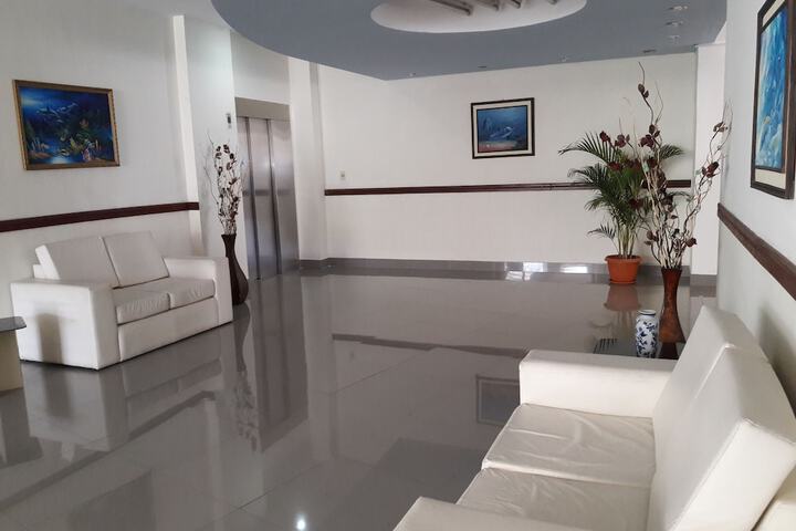 Interior entrance