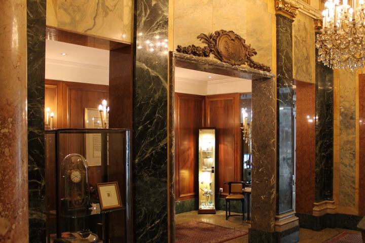 Interior entrance