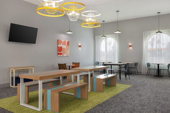 Breakfast area
